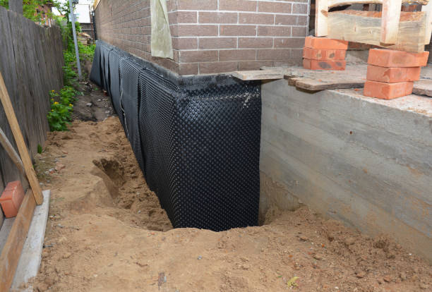 Expert waterproofing evaluation at a New Bloomington, OH property